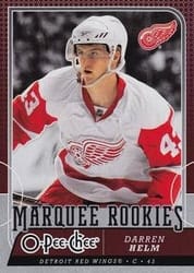 2008-09 O-Pee-Chee Base Set Darren Helm #536 card