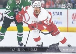 2020-21 Upper Deck Base Set Darren Helm #321 card