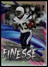 2024 Topps Chrome Finesse Darren Sproles #F-13 card