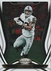2020 Panini Certified Base Set Darren Waller #61 card