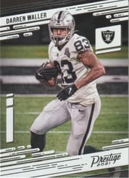 2021 Panini Prestige Base Set Darren Waller #140 card