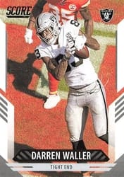 2021 Score Base Set Darren Waller #225 card