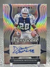 2024 Panini Prizm Significant Signatures Darren Woodson #SS-DWN card