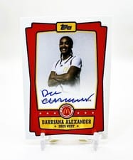 2025 Topps Chrome McDonald's All American Event Autographs Darriana Alexander #EA-DAL card