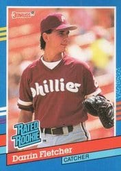 1991 Donruss Base Set Darrin Fletcher #47 card