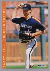 1993 Fleer Base Set Darryl Kile #438 card