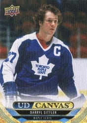 2024-25 Upper Deck UD Canvas Darryl Sittler #C253 card