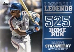 2018 Topps Longball Legends Darryl Strawberry #LL-6 card