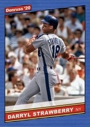 2020 Donruss Base Set Darryl Strawberry #231 card