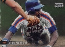 2021 Stadium Club Chrome Base Set Darryl Strawberry #393 card
