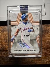 2023 Topps Baseball Stars Autographs (Series 1) Darryl Strawberry #BSA-DS card