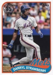 2024 Topps Update 1989 Topps Baseball 35th Anniversary Darryl Strawberry #89US-7 card