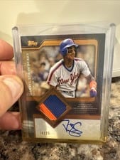 2025 Topps Autograph Patch Darryl Strawberry #TFAP2-DS card