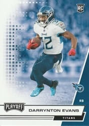 2020 Panini Playoff Base Set Darrynton Evans #234 card
