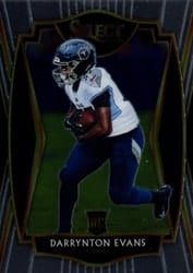 2020 Panini Select Base Set Darrynton Evans #178 card