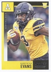2020 Score Base Set Darrynton Evans #379 card