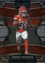 2019 Panini Select Base Set Darwin Thompson #59 card
