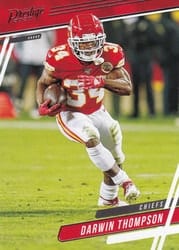2020 Panini Prestige Base Set Darwin Thompson #58 card