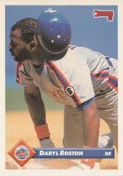 1993 Donruss Base Set Daryl Boston #38 card