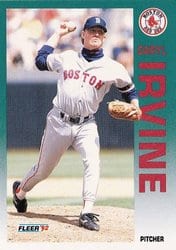 1992 Fleer Base Set Daryl Irvine #41 card