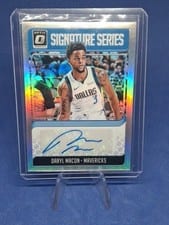 2018 Panini Donruss Optic Signature Series Daryl Macon #DMC card
