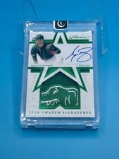 2021 Panini Flawless Star Swatch Signatures Daulton Jefferies #SSS-DJ card