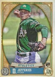 2021 Topps Gypsy Queen Base Set Daulton Jefferies #242 card