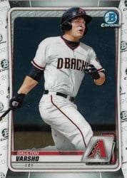 2020 Bowman Chrome Prospects Daulton Varsho #BCP-181 card
