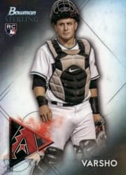 2021 Bowman Sterling Base Set Daulton Varsho #BSR-64 card