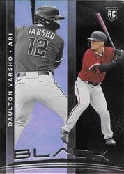 2021 Panini Chronicles Black Daulton Varsho #17 card