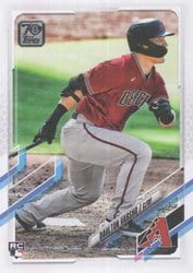 2021 Topps Base Set Daulton Varsho #10 card