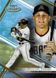 2021 Topps Gold Label Base Set Daulton Varsho #57 card