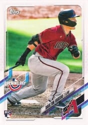 2021 Topps Opening Day Base Set Daulton Varsho #107 card