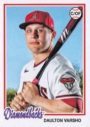 2022 Topps Archives Base Set Daulton Varsho #102 card