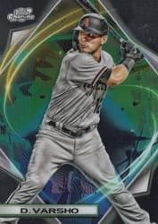 2022 Topps Cosmic Chrome Base Set Daulton Varsho #9 card
