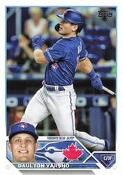 2023 Topps Base Set Daulton Varsho #501 card