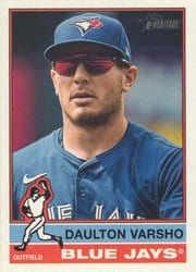 2025 Topps Heritage Base Set Daulton Varsho #236 card