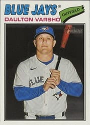 2026 Topps Heritage Base Set Daulton Varsho #223 card