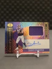 2021 Panini Illusions Immortalized Jersey Autographs Daunte Culpepper #IJ-DC card