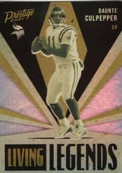 2021 Panini Prestige Living Legends Daunte Culpepper #LL-19 card