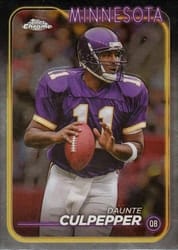 2024 Topps Chrome Base Set Daunte Culpepper #117 card
