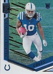 2018 Donruss Elite Base Set Daurice Fountain #142 card