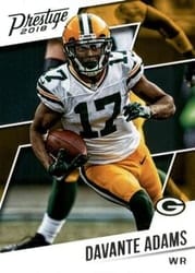 2018 Panini Prestige Base Set Davante Adams #70 card