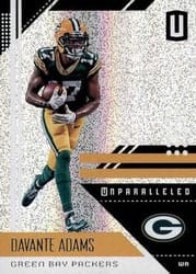 2018 Panini Unparalleled Base Set Davante Adams #70 card