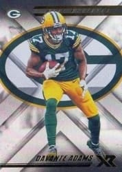 2018 Panini XR Base Set Davante Adams #68 card