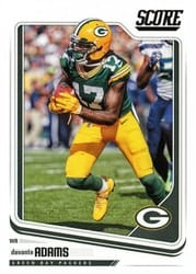 2018 Score Base Set Davante Adams #118 card