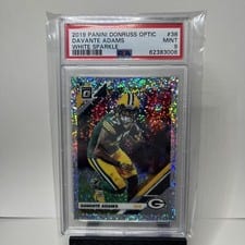 2019 Donruss Optic Davante Adams #38 card