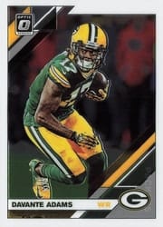 2019 Donruss Optic Base Set Davante Adams #38 card