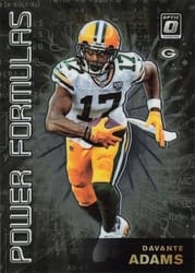 2019 Donruss Optic Power Formulas Davante Adams #PF-11 card