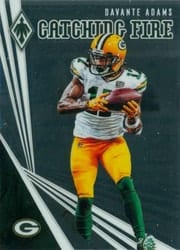 2019 Panini Phoenix Catching Fire Davante Adams #20 card
